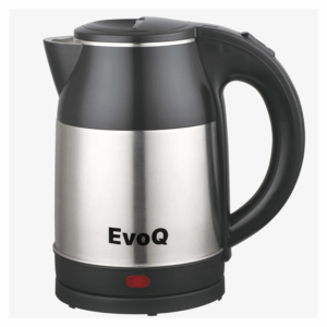 EvoQ Stainless Steel Electric Kettle 1.7L Silver – EKT-17PS