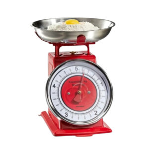 Retro kitchen scales