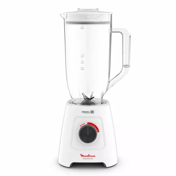 Moulinex Blender 2.8l Plastic Jug with Grinder and Mini Chopper Blend Force 600w Lm458127