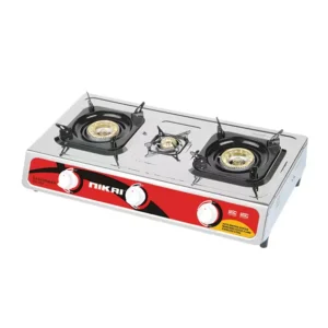 Nikai Gas Stove 3 Burner NG845