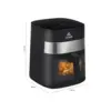 Evvoli Air fryer 8L with 10 Preset Programs Transparent Window | 1800W - Image 3