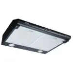 EvoQ Built-In Kitchen Hood with LED Lights, Black ECH – 60CB