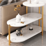 Luxury 3-Tier Round Coffee Table E-715B