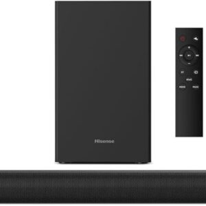 Hisense 2.1 Channel 140W Soundbar with Wireless Subwoofer