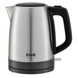 EvoQ Stainless Steel Kettle Silver, 1.7L EKT-17SS01