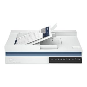 HP ScanJet Pro 2600 f1, White, Fast 2-Sided Scanning and Auto Document Feeder (20G05A)