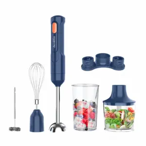 Decakila 60W 5-in-1 Cordless Rechargeable Hand Blender Set (Model: KMJB042L)