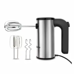 Decakila 200W 5-Speed Electric Hand Mixer with Storage (Model: KEMX009M)