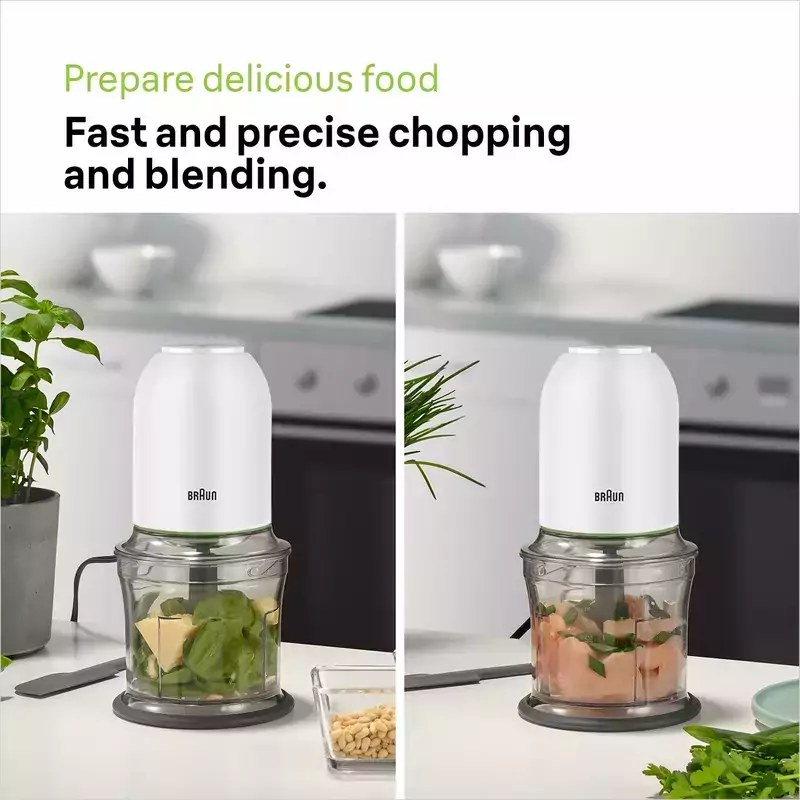 Braun Chopper 0.5L Plastic Bowl 500W - CH3011WH - Image 8