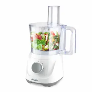 Decakila 1.4-Litre 400W 6-in-1 Multi-Function Food Processor with 1.5L Blender (Model: KEMG023W)