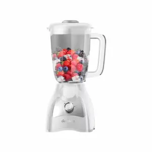 Decakila 1.5-Litre 500W Plastic Jug Blender with Grinder (Model: KEJB061W)