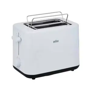 Braun 2-Slot 900W Breakfast 1 Toaster with Bun Warmer (Model: HT101AI-HT1010WH)