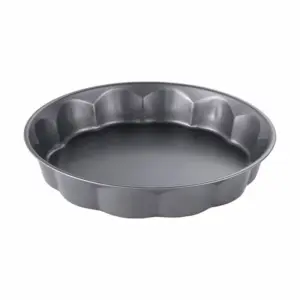 Decakila Baking Tray 28x28x5 CM Round Baking Mold Non Stick Cake Pan BPA Free - KMTT072B