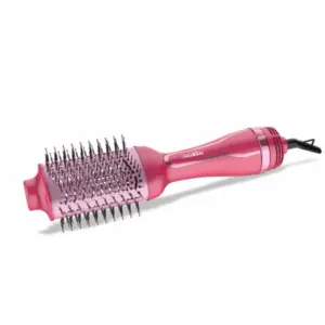 Decakila 1200W Ionic Hot Air Styler & Hair Dryer Brush (Model: KEHS033R)