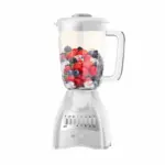 Decakila Blender 1.5L Plastic Jug with Stainless Steel Blades 500W - KEJB044W