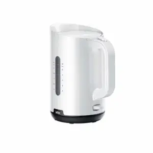 Braun Kettle 1.7L 360° Rotating Base Kettle BPA Free 2200 Power White Automatic Shut-Off - WK101AI-WK1100WH