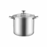 Decakila Stock Pot 14.8L 0.5mm Thickness Stainless Steel - KMEP047M