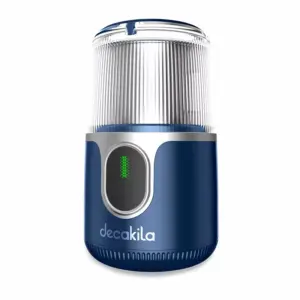 Decakila Coffee Grinder Cordless Stainless Steel Grind Blade 90W - KMCF022L