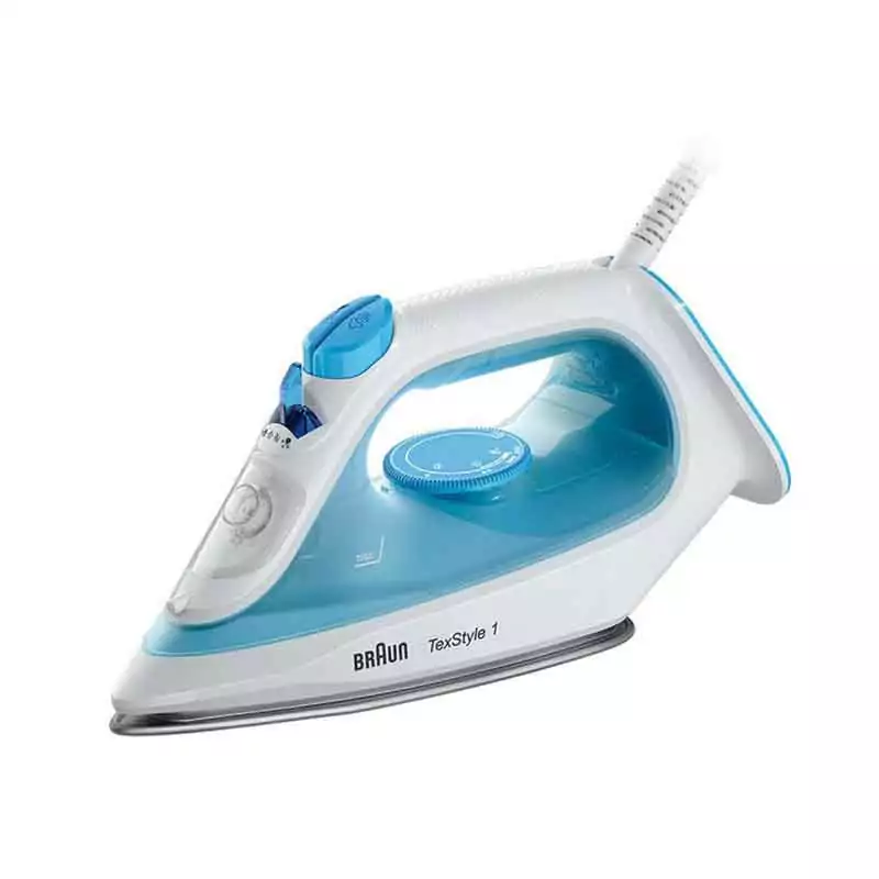 Braun Steam Iron 220ML Tank Dry and Spray Function 2000W - 12710000-SI1050BL