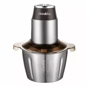 Decakila Chopper 350W 2.5L Steel Bowl Double Layer Blade - KEMG016M