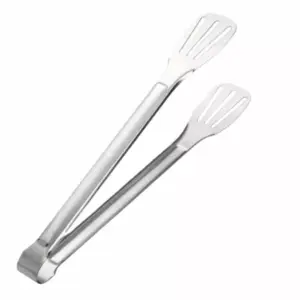 Decakila 30cm Stainless Steel Kitchen Food Tongs (Model: KMTT156M)