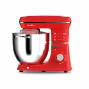 Decakila 10-Litre 1400W Tilt-Head Stand Mixer with Pulse (Model: KEMX017R)
