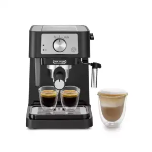 De'Longhi 15-Bar 1100W Stilosa Traditional Pump Espresso Machine (Model: EC260.BK)