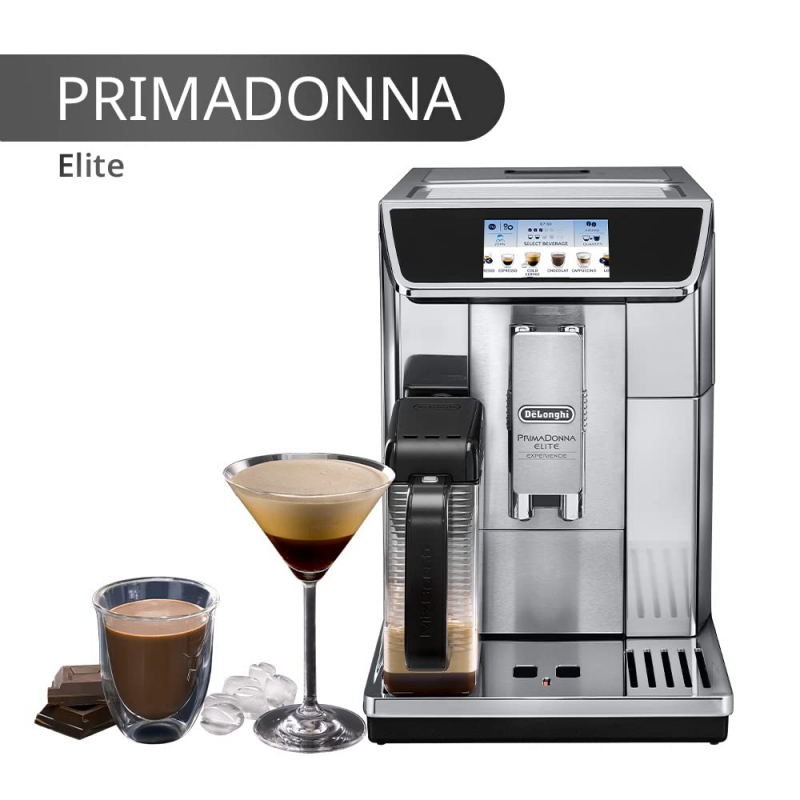 De'Longhi 19-Bar PrimaDonna Elite Experience Automatic Coffee Machine (Model: ECAM650.85.MS) - Image 7