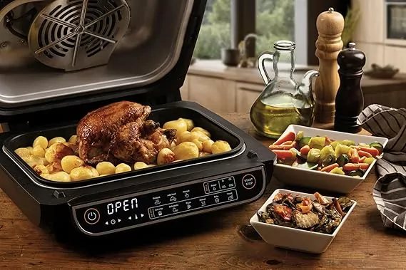 Kenwood 8-Litre 1700W Digital Smart Air Fryer & Indoor Grill (Model: GHF40.000BK) - Image 3