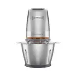 Kenwood 600ml 500W Stainless Steel Bowl QuadBlade Food Chopper (Model: CHP62.700SI)